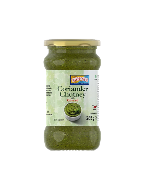 Coriander Chutney with Olive Oil