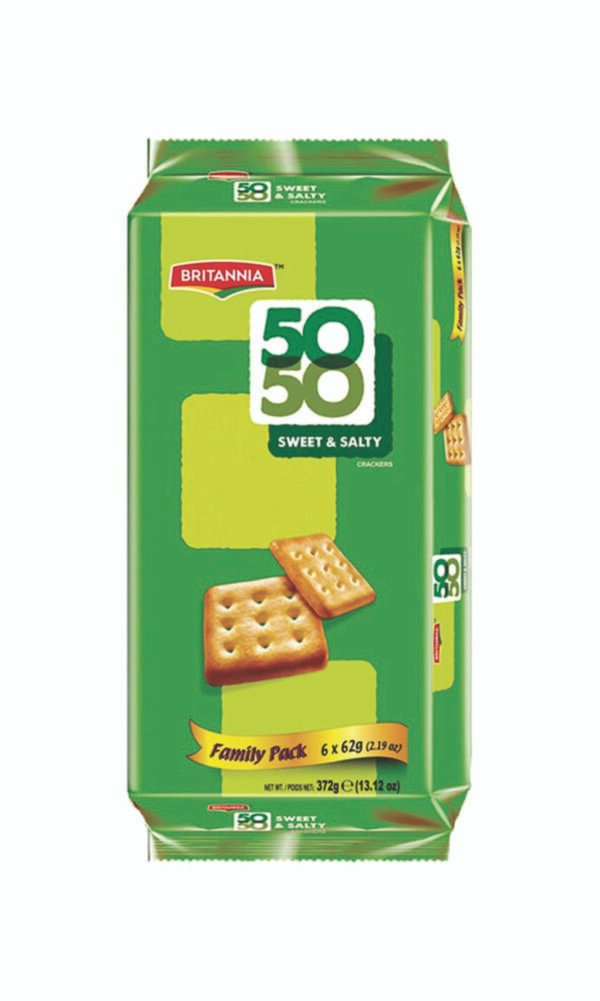 50-50 Sweet and salty