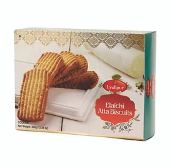 Elaichi Atta Biscuits