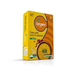 Tiryanc Oats with Curry & Pepper